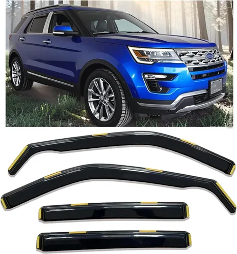 Miniatura 28 de Viseras laterales para ventana, deflectores de ventilación, deflectores de ventilación para Chevrolet Equinox 2018, 2019, 2020, 2021, 2022, 2023