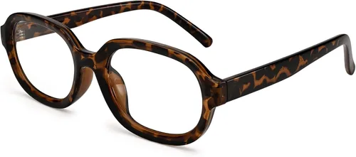 Miniatura 10 de Dollger Lentes ovalados de luz azul para mujeres y hombres, de gran tamaño, lindos retro de los años 90, grandes y elegantes con bloqueo de luz