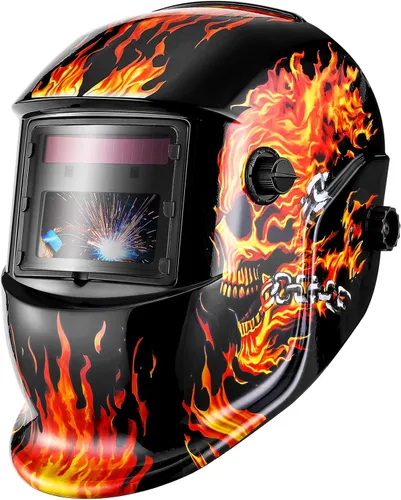 Miniatura 10 de Welding Helmet Auto Darkening: DEKORPO True Color Solar Powered Auto Darkening Welding Welder Mask Hood Helmets