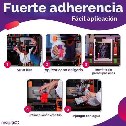 Miniatura 3 de Pegamento en lápiz Magigoo: un adhesivo todo en uno para impresiones en 3D, 1.67 onzas fluidas