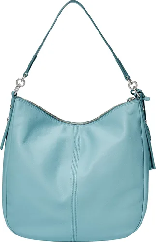 Miniatura 2 de Fossil Jolie Bolso Hobo de cuero para mujer, Turquesa, talla única