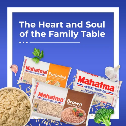 Miniatura 7 de Mahatma Arroz integral de grano entero, bolsa de arroz de 2 libras, arroz para estufa o microondas