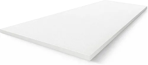 Miniatura 20 de Amylove 1 paquete de espuma de poliuretano de 1 x 24 x 72 pulgadas, hoja de espuma de tapicería de alta densidad para reemplazo de asientos, Blanco