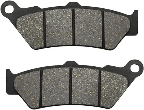 Juego de pastillas de freno delanteras y traseras para Yamaha XT660R 2004-2010 2011 2012 2013 para motocicleta semitálicas de bajo ruido (color