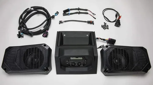 Miniatura 2 de Polaris Bluetooth, control de Apple, estéreo para tablero AM/FM y 2 altavoces de 5.25 x 5.25 por MB Quart - 2882750