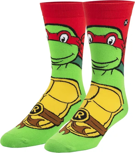 Miniatura 2 de Odd Sox, Nickelodeon TMNT Teenage Mutant Ninja Turtles, 90's Cartoon, Fun Socks