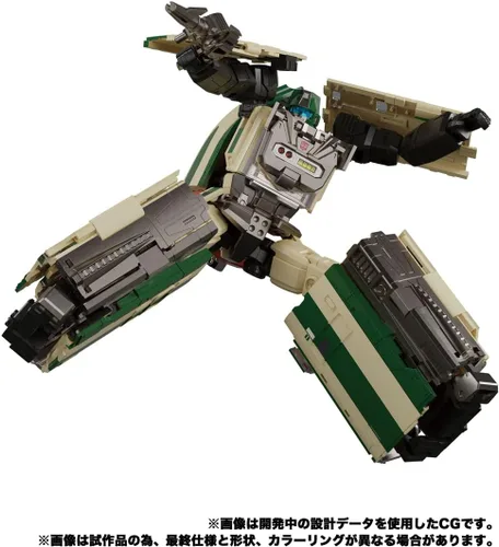Miniatura 7 de Transformers Masterpiece Serie G MPG-03 Tren Bot Yukikaze F8102