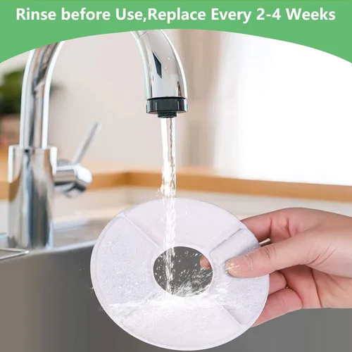 Miniatura 6 de Paquete de 16 filtros de fuente de agua para gatos de repuesto para la mayoría de dispensadores automáticos de fuente de agua de 81 oz/2.4 L
