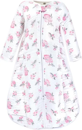 Miniatura 2 de Hudson Baby Saco de dormir unisex de muselina de manga larga para bebé, manta portátil, saco de dormir color fantasía (Modern Safari)