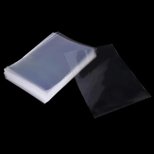 Miniatura 5 de 400 bolsas de celofán de 4 x 6 pulgadas, bolsas de regalo de Navidad, bolsas transparentes con 400 lazos giratorios para regalo de galletas de boda