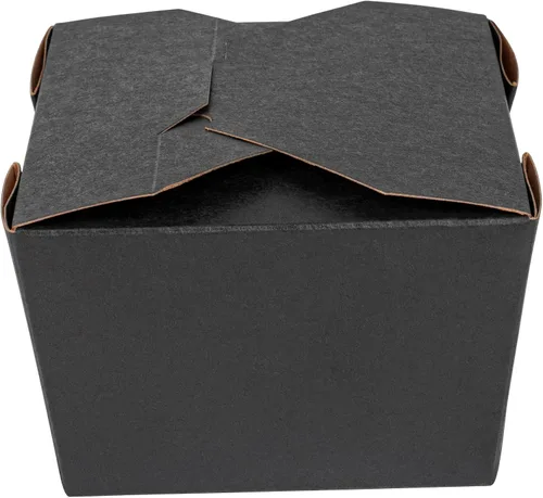 Miniatura 15 de Restaurantware Contenedor desechable para llevar, 30 oz / #1, negro