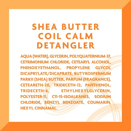 Miniatura 8 de Cantu Coil Calm Detangler con manteca de karité para cabello natural, 8 onzas líquidas