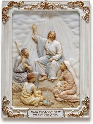 Miniatura 7 de Veronese Design Juego de placas de pared de Los Misterios del Rosario