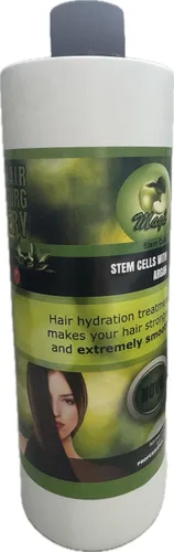 Miniatura 4 de Cirugia Capilar De Celulas Madres De Manzana Con Argán (32 oz + Champú) Alisado Perfecto Y natural. (16oz)