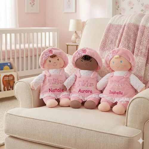 Miniatura 3 de DIBSIES Personalizada Mi Primera Muñeca - 13 pulgadas (Morena)
