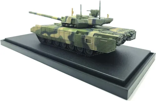 Miniatura 6 de T-14 (T14) Armata Russian Tank - Camuflaje verde - Modelo a escala 1/72