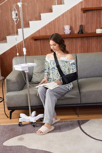 Miniatura 3 de Camisetas Deyeek para Mujeres Después de Cirugía de Hombro Desmontables Mangas 3/4 Tops para Después de Cirugía de Manguito Rotador Ropa Adaptativa