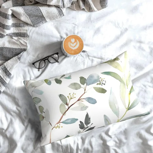 Miniatura 7 de Funda de almohada de caballos con múltiples capas de caballos florales, tamaño Queen, funda de almohada suave de 20 x 30 pulgadas, duradera