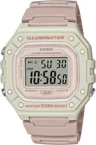 Miniatura 4 de Casio W218H Series Men’s Digital Watch 50M WR 1/100 Second Stopwatch 100 SEC Chronograph LED Backlight Countdown Timer Daily Alarm