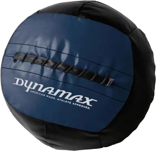 Miniatura 8 de Dynamax Standard Medicine Ball, 4–30 lb Soft Shell Wall Ball, 14-Inch Weighted Exercise Ball for Strength Training, Core Workouts, Conditioning &