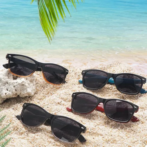 Miniatura 7 de Paquete de 4 lentes de sol de lectura clásicos para mujeres y hombres, bisagra de resorte, lentes de lectura al aire libre con protección UV400
