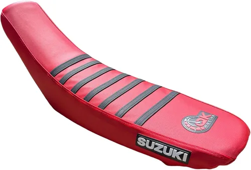 Miniatura 8 de Funda para Asiento Multi Grip Compatible con Suzuki DRZ 400 DRZ400 drz400 2000-2021 (Negro)