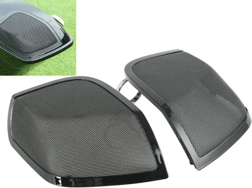 Miniatura 12 de TCT-MOTORPARTS Tapas Duras de Bolsa de Sillín para Modelos Harley Touring FLT FLHT FLHTCU FLHRC Road King Street Electra Glide Ultra-Classic