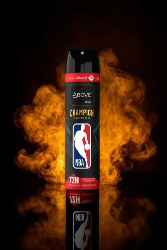 Miniatura 4 de Above NBA - Desodorante antitranspirante en aerosol para hombres CHAMPION EDITION Protección contra el sudor y el olor 72H Desodorante