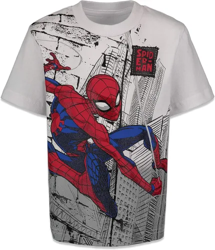 Miniatura 6 de Marvel Spider-Man 4 Pack Pullover T-Shirts Toddler to Big Kid