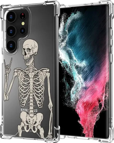 Miniatura 19 de Hungo Funda compatible con Samsung Galaxy S23 con diseño floral y bonito diseño transparente, femenino para mujeres y niñas, con hermoso clavel