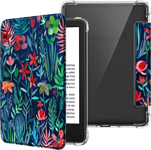 Miniatura 15 de Fintie Funda delgada para Kindle de 6 pulgadas (11ª generación - versión 2024/2022), ultra transparente, suave, flexible, transparente, cubierta