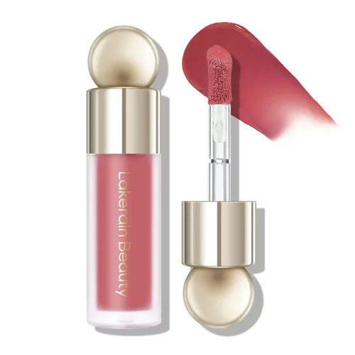 Miniatura 9 de KYDA Iluminador líquido, brillo natural con tinte, acabado sedoso y duradero, cobertura ligera y cremosa de seda, maquillaje para realzar el rostro