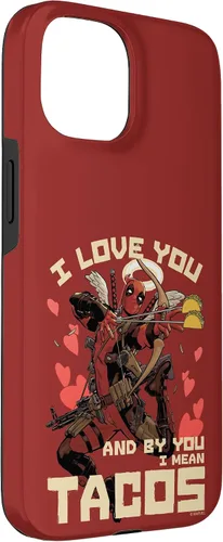 Miniatura 12 de Marvel Deadpool I Love You and by You I Mean Tacos - Carcasa para iPhone 17