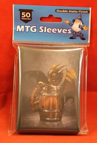 Miniatura 2 de 50 MTG Standard Card Sleeves Deck Protector Umber Beer Drink Dragon