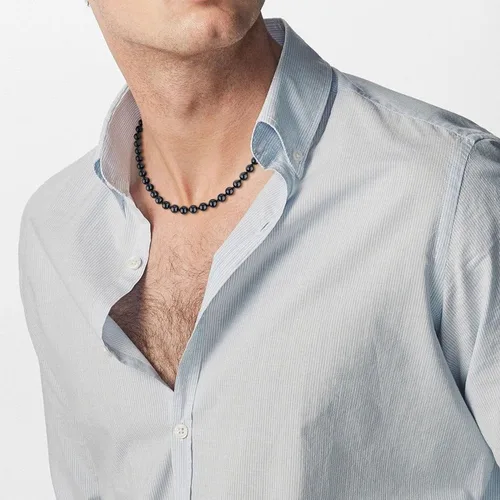 Miniatura 2 de GAVU Hand-knotted Stone Beaded Necklace for Men