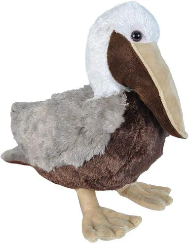 Wild Republic Pelícano de peluche marrón, juguete de peluche, regalos para niños, Cuddlekins de 15 pulgadas
