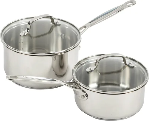 Miniatura 4 de Cuisinart 77-11G - Juego de 11 coladores de malla de acero inoxidable, colección de utensilios de cocina clásicos y CTG-00-3MS, juego de 3 coladores