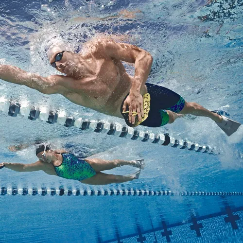 Miniatura 3 de Speedo Gafas de natación para niños Junior Hyper Flyer de 6 a 14 años Púrpura (POP Purple)