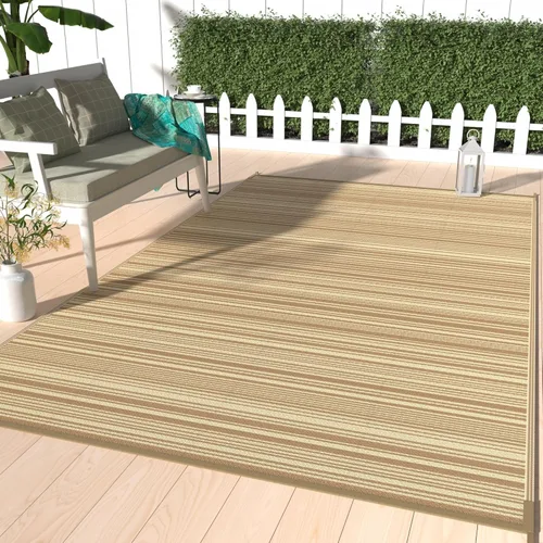 Miniatura 7 de GENIMO - Tapete de exterior para patio, 6 x 9 pies, impermeable, reversible, de plástico, para campamento, caravana, terraza, porche, cámper