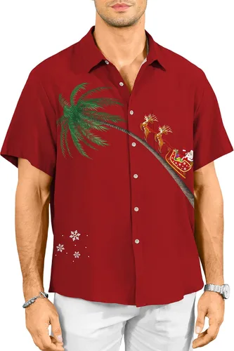 Miniatura 31 de KYKU Hawaiian Shirt for Men: Tropical Summer Beach Short Sleeve Button Down Shirt with Pocket