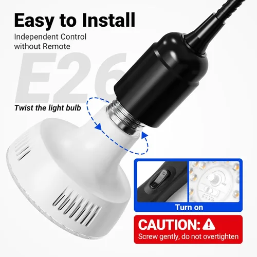 Miniatura 8 de Barrina Orbgrow OG11A2 - Luces de cultivo con clip para plantas de interior, atenuación y sincronización continuas integradas, 4000 K 22 W