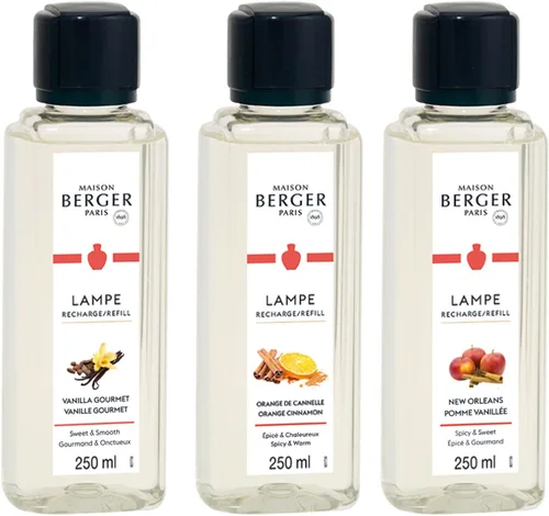 Miniatura 7 de MAISON BERGER Lampe Berger – Recarga de fragancia Trio para difusor de aceite de fragancia del hogar - 3 x 8.45 onzas líquidas / 3x250 mililitros