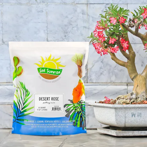 Miniatura 2 de Soil Sunrise Mezcla de tierra para macetas de rosas del desierto (8 cuartos) Mezcla de tierra de lotes pequeños mezclados a mano para plantas