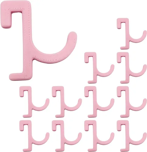 Miniatura 8 de Paquete de ganchos para tablero de clavijas 'Just Hanging', compatibles con tablero de clavijas IKEA SKADIS, gancho de exhibición SKADIS