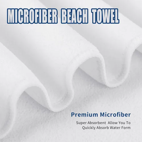 Miniatura 6 de Oversize Beach Towels Sand Free Microfiber Quick Dry Women Beach Towels Soft Absorbent Bath Towels Bathroom Extra Large 30x70 in