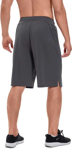 Miniatura 4 de DEVOROPA Men's Athletic Basketball Shorts Loose-Fit Performance Sports Workout Shorts Zipper Pockets
