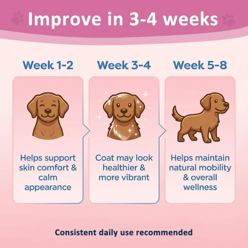 Miniatura 5 de Colágeno líquido para perros, colágeno diario para perros con tres tipos de colágeno y VC, suplemento saludable para las articulaciones, abrigo