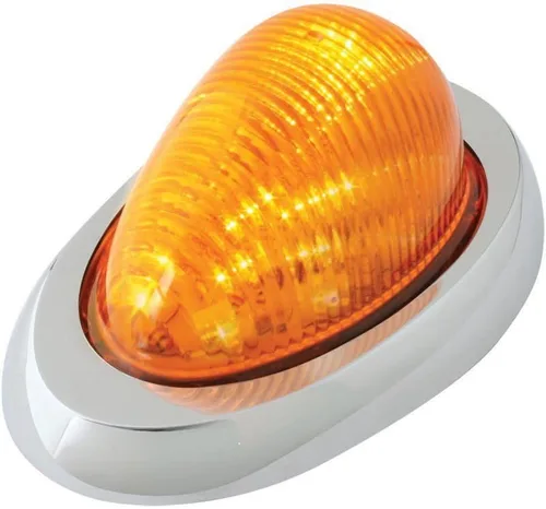 Miniatura 2 de Juego de par (Cantidad 2) de 6" de luces LED para cabina de dormir, color ámbar, para Freightliner Century/Columbia, montaje en superficie, 15 LED