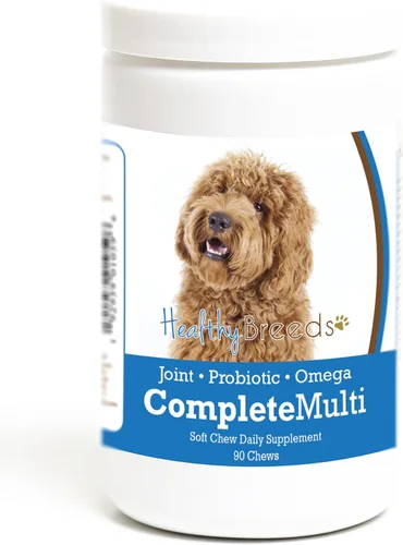 Miniatura 97 de Healthy Breeds Pug todo en uno multivitamínico suave masticable 60
