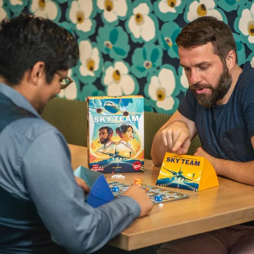 Miniatura 5 de Scorpion Masqué Sky Team Juego votado del año 2024 Mejor juego para 2 jugadores Trabajen juntos para aterrizar el avión A partir de 14 años
